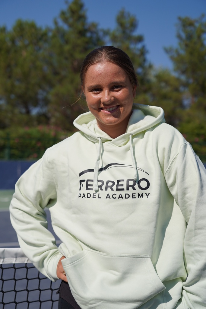 SUDADERA VERDE FERRERO PADEL